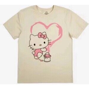 Men's Sanrio Hello Kitty Short Sleeve Crewneck T-Shirt NEW WITH TAG Small